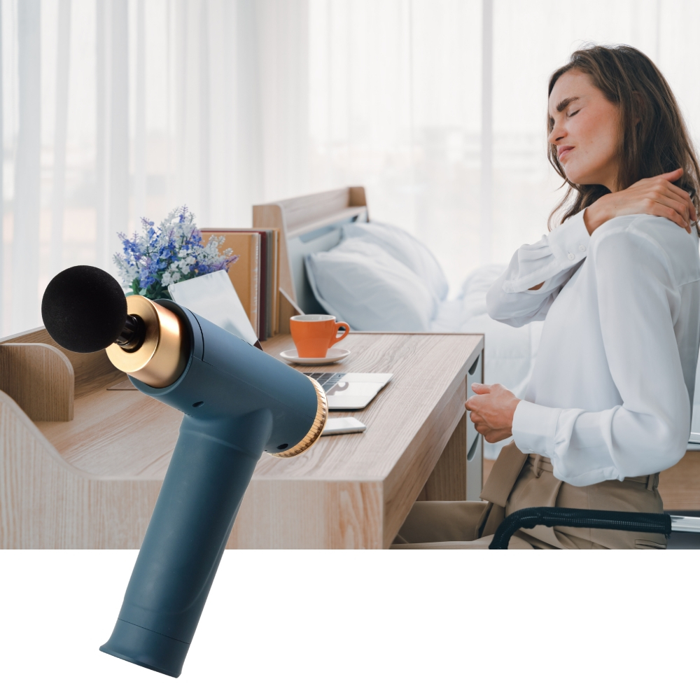 Massagepistole zur Schmerzlinderung
